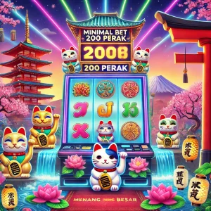 Slot Jepang Paling Gacor Minimal Bet 200 Perak: Nikmati Sensasi Menang Besar dengan Taruhan Terjangkau
