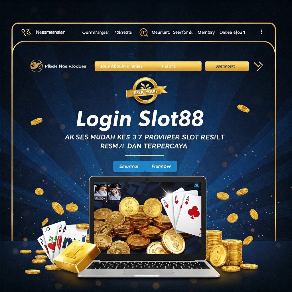 Login Slot88: Akses Mudah ke 37 Provider Slot Resmi dan Terpercaya